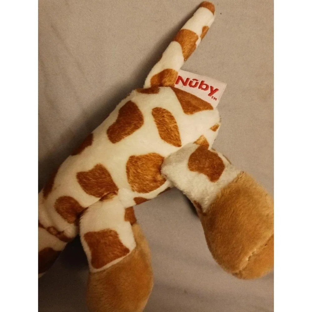 Nuby Soft Giraffe Baby Pacifier Keeper